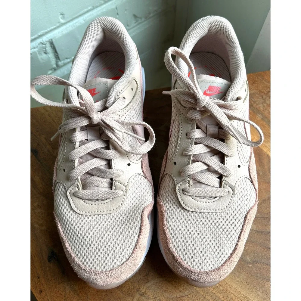 Nike Women's Air Max SC Athletic Sneakers Fossil Stone Pink 8.5 Casual Comfort